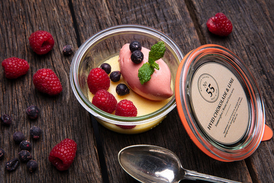 Økologisk Hvid Chokolade & Lime No. 55