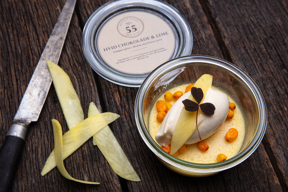 Økologisk Hvid Chokolade & Citron No.54 - 2. stk