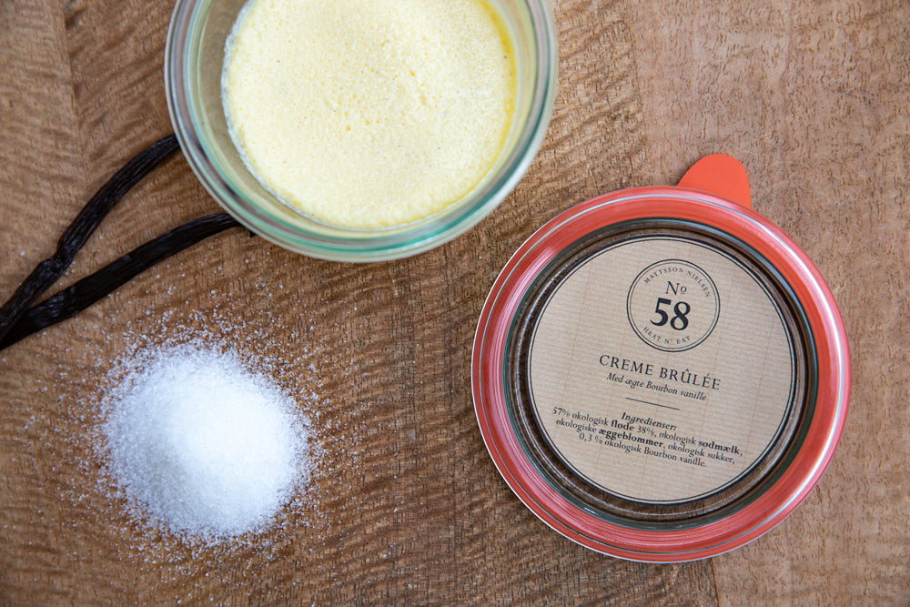 Økologisk Creme Brûlée No. 58 - 2 stk.