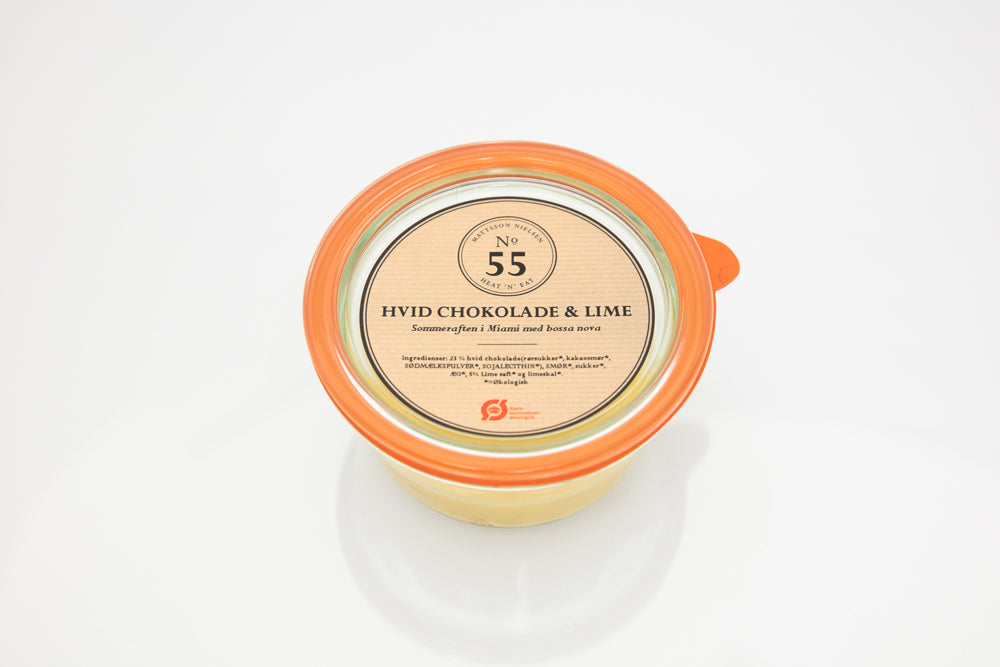 Økologisk Hvid Chokolade & Lime No. 55